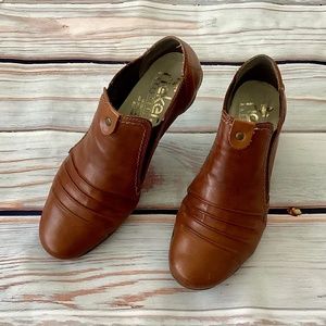RIEKER Genuine Leather Booties